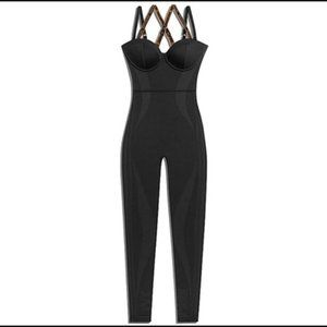 Adidas x Ivy Park Knit Catsuit Black